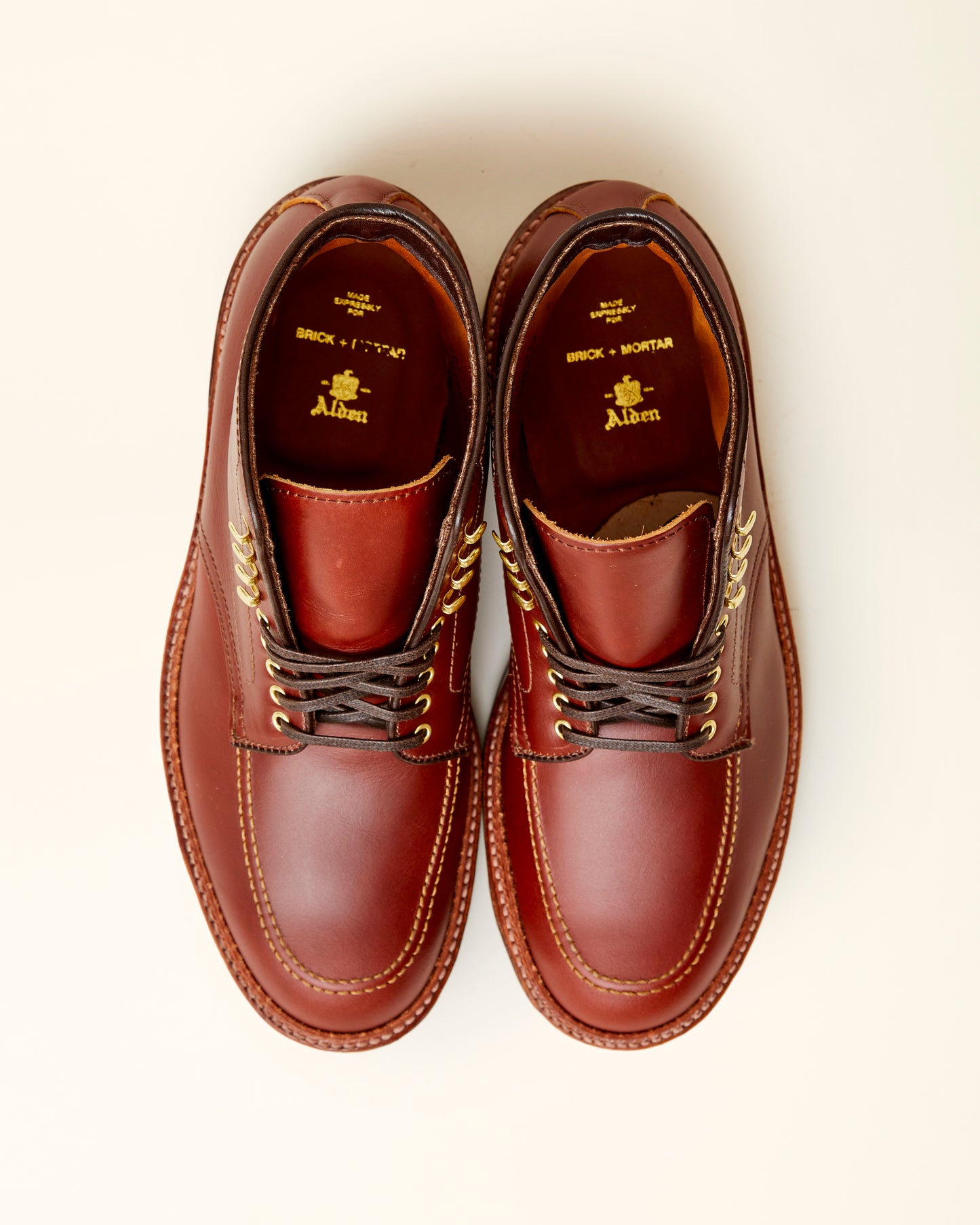405C Indy Boot in Mahogany Workboot Leather, Trubalance Last