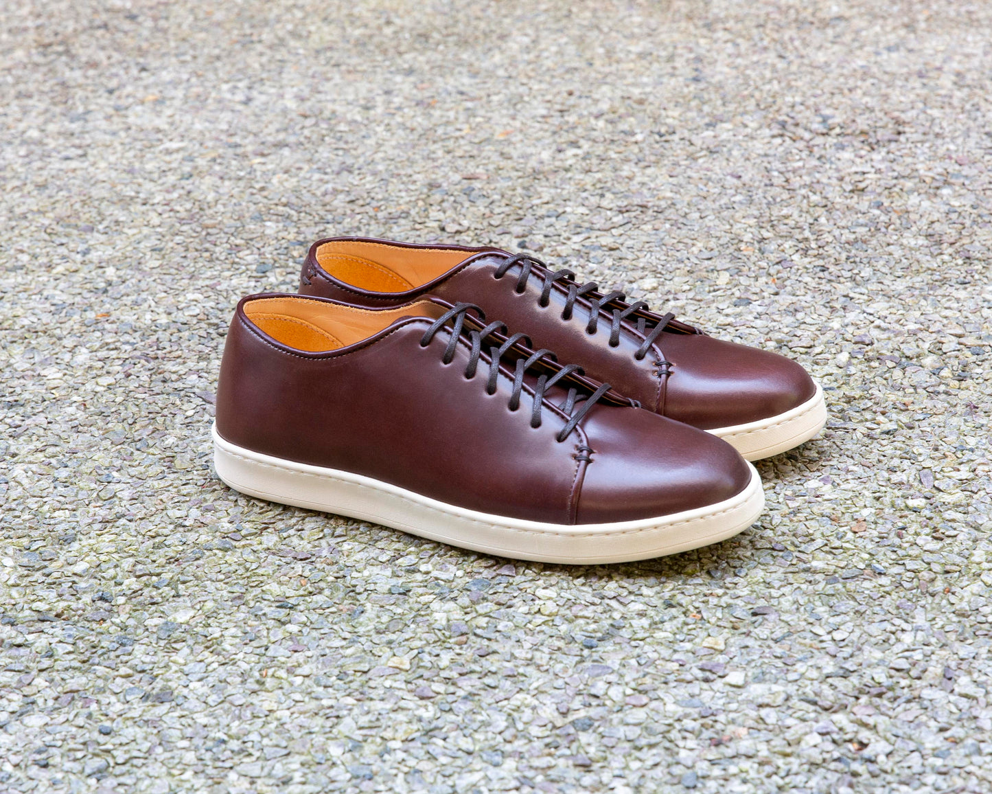 10th Anniversary Harlestone Derby Sneaker in Horween Armagnac Shell Cordovan