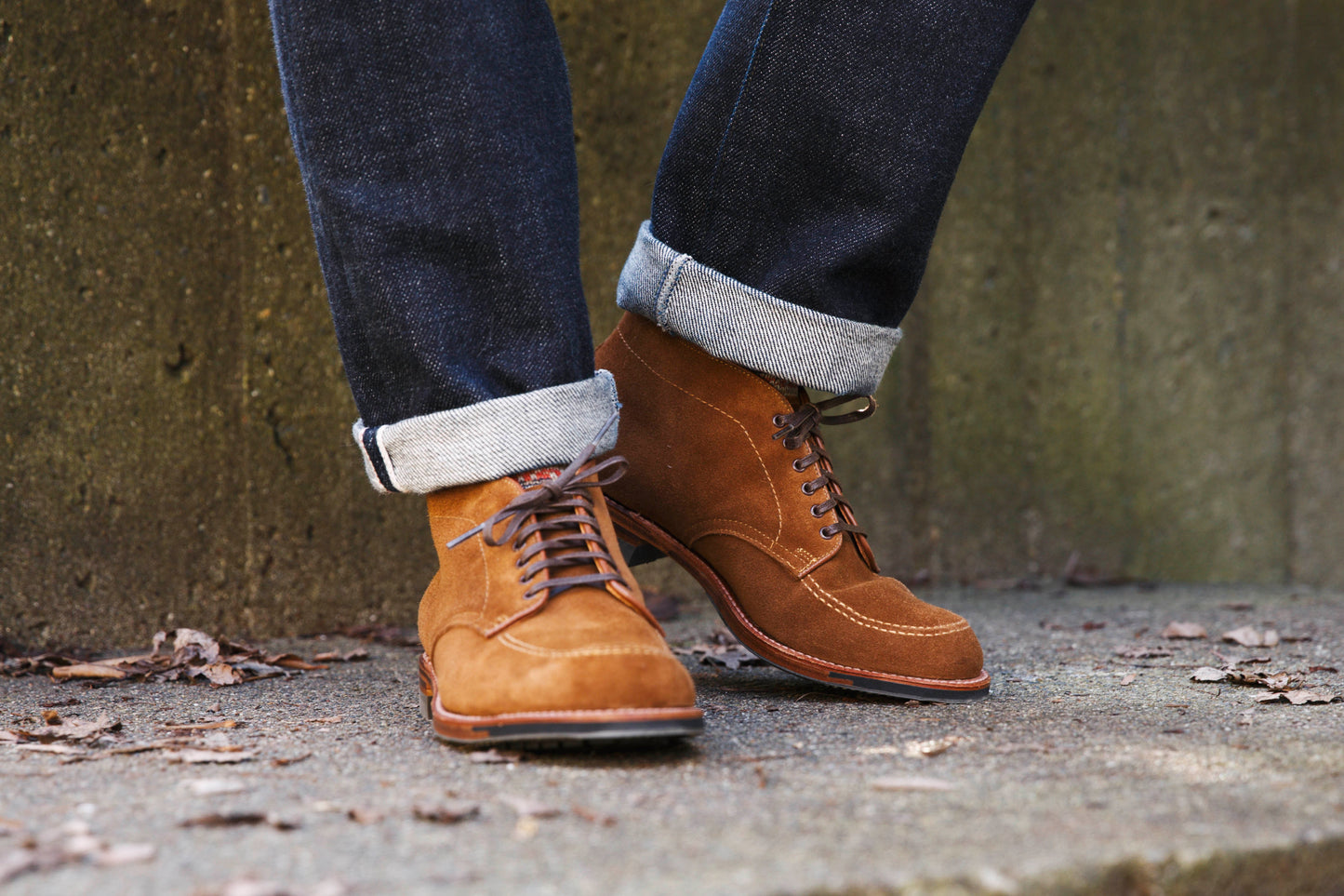 "Edmonds" Indy Chukka Boot in Snuff Suede, Trubalance Last
