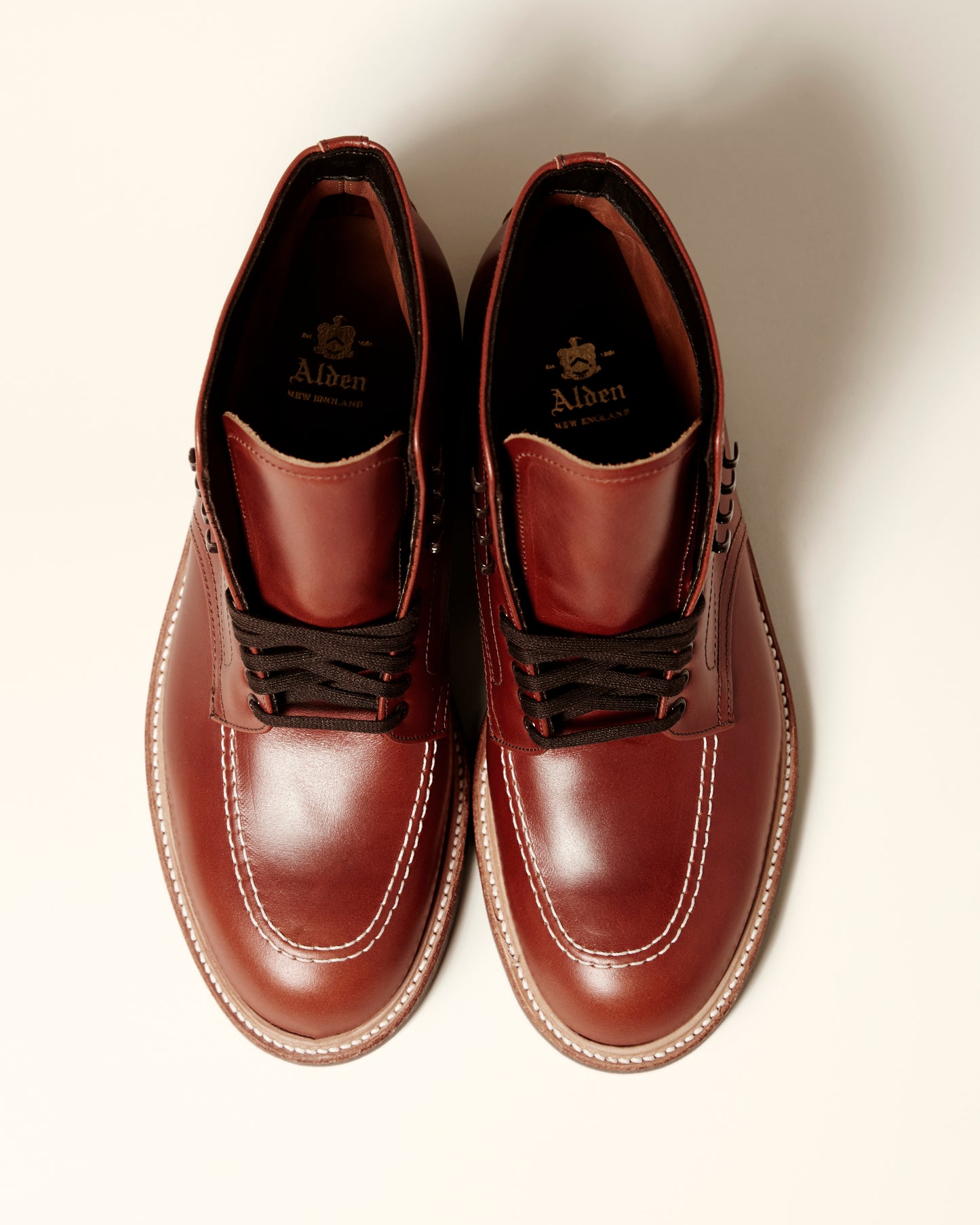 405 Original Indy Boot in Mahogany Workboot Leather, Trubalance Last