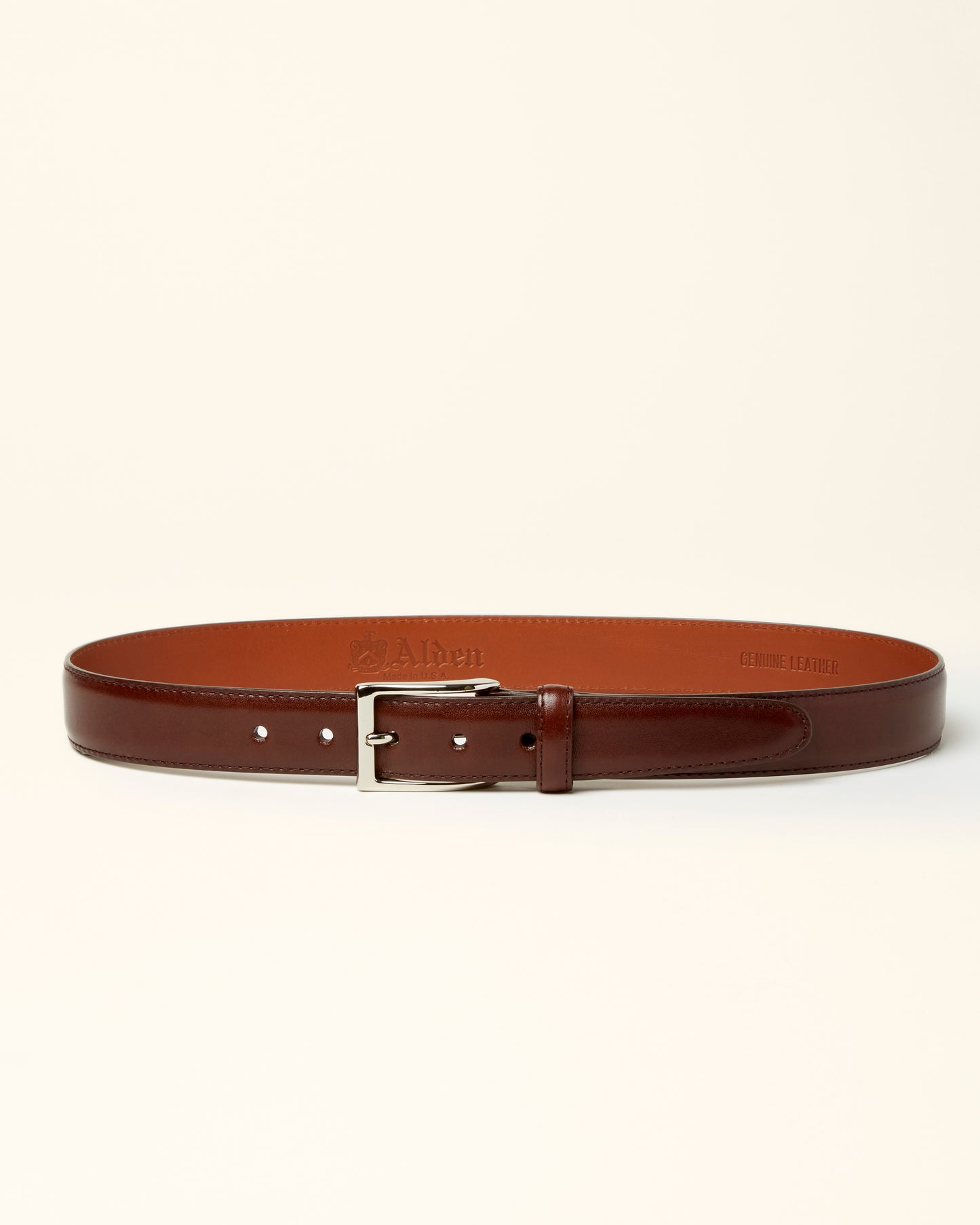 MB 0115 Dark Brown Calfskin Belt 30mm