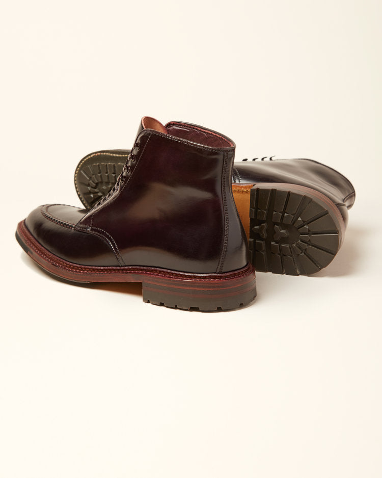 "Magnuson" Handsewn Norwegian Front Boot in Color 8 Shell Cordovan, Barrie Last