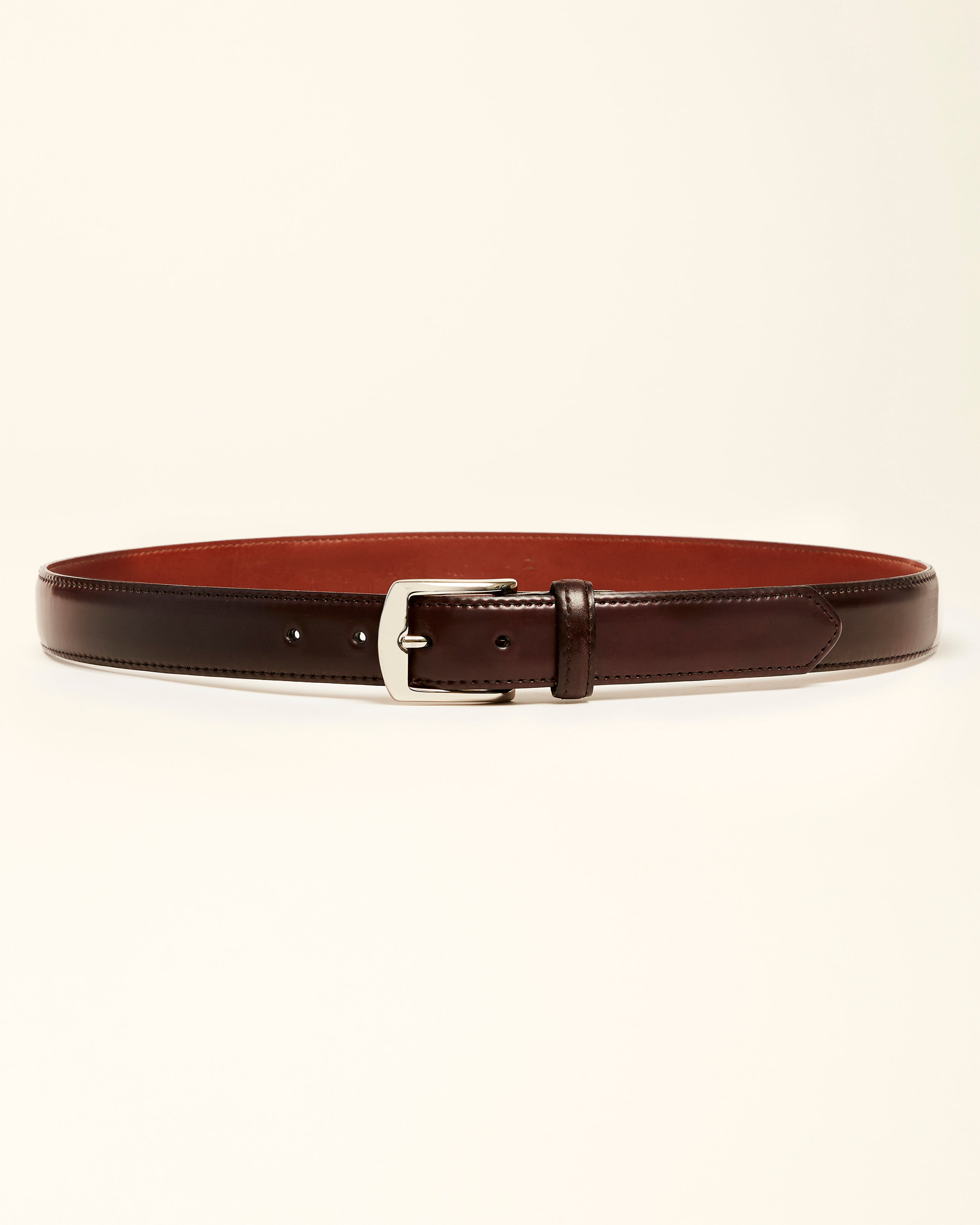 Shell shop cordovan belt