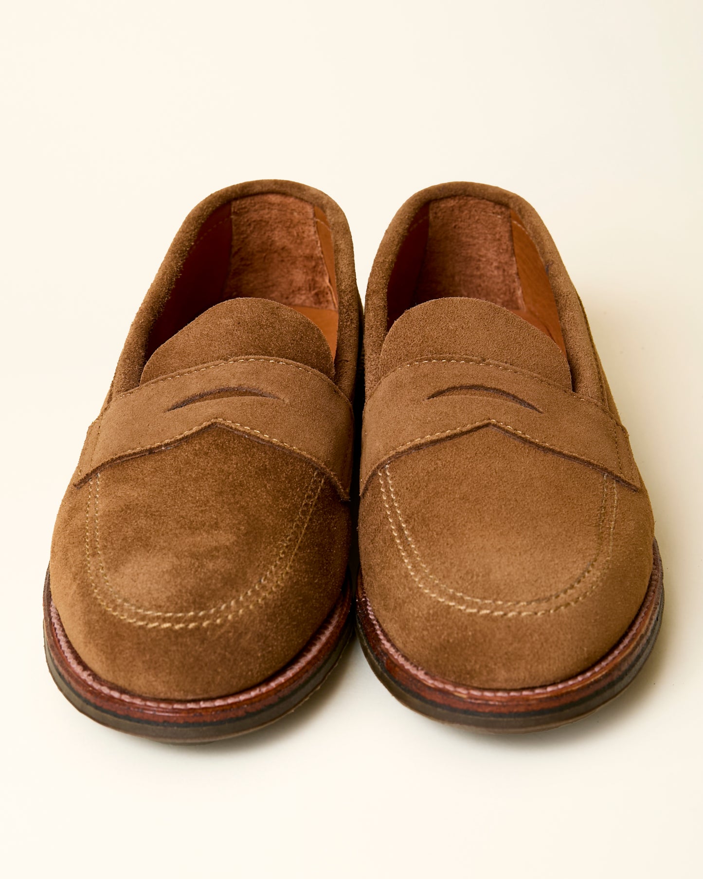 6221L Unlined Penny Loafer in Snuff Suede, Van Last