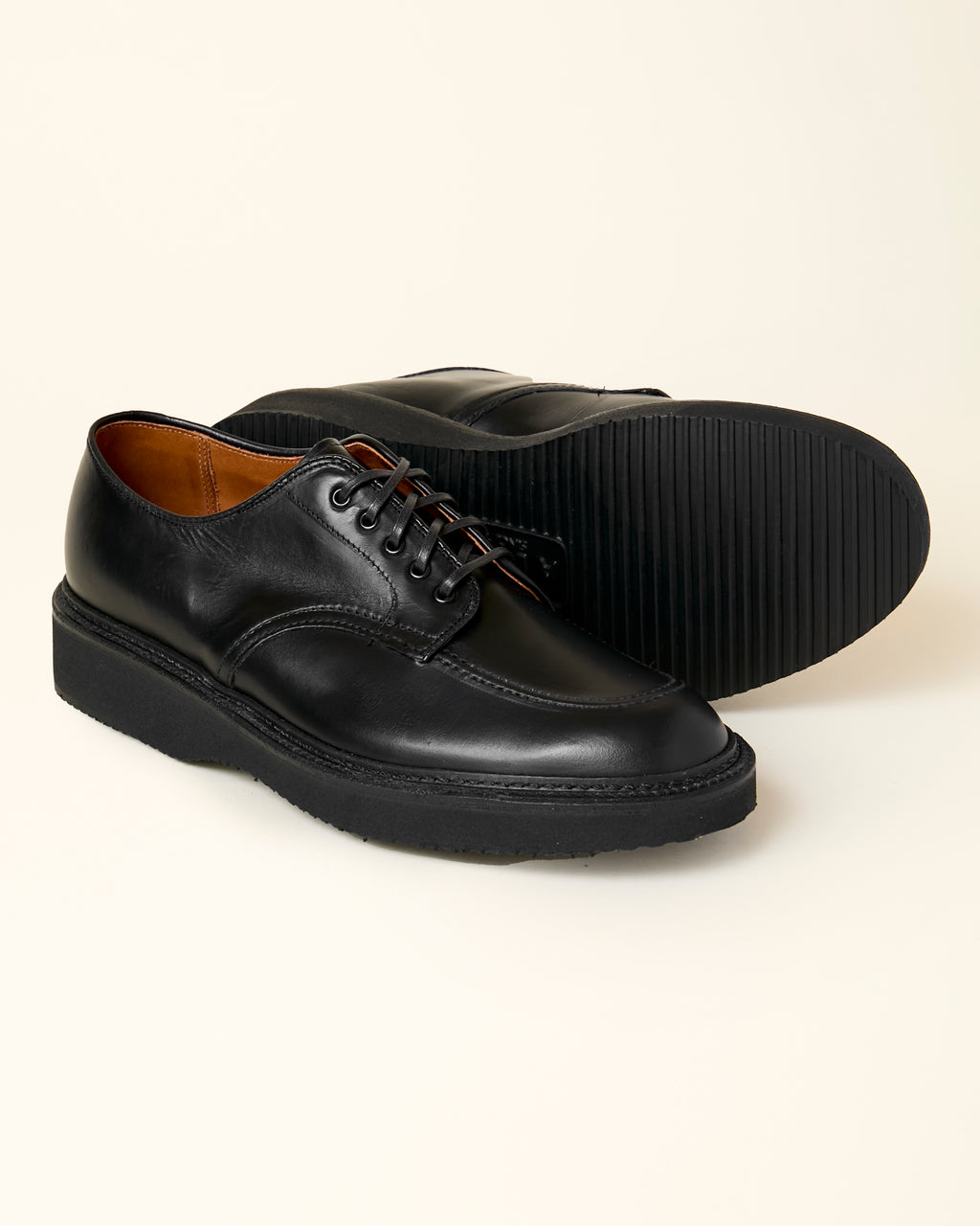 "Ravenna" Indy Shoe in Black Chromexcel, Trubalance Last