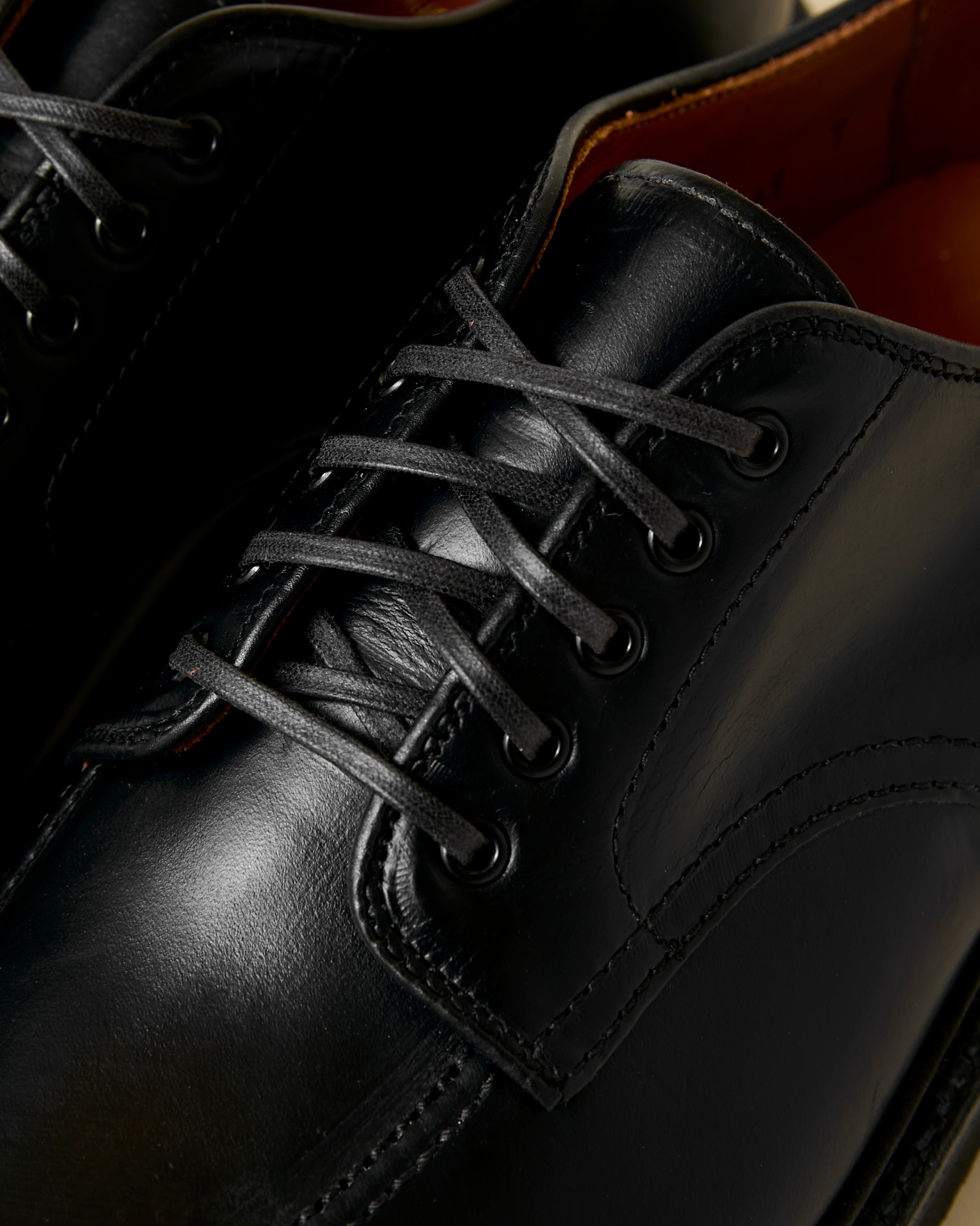 "Ravenna" Indy Shoe in Black Chromexcel, Trubalance Last