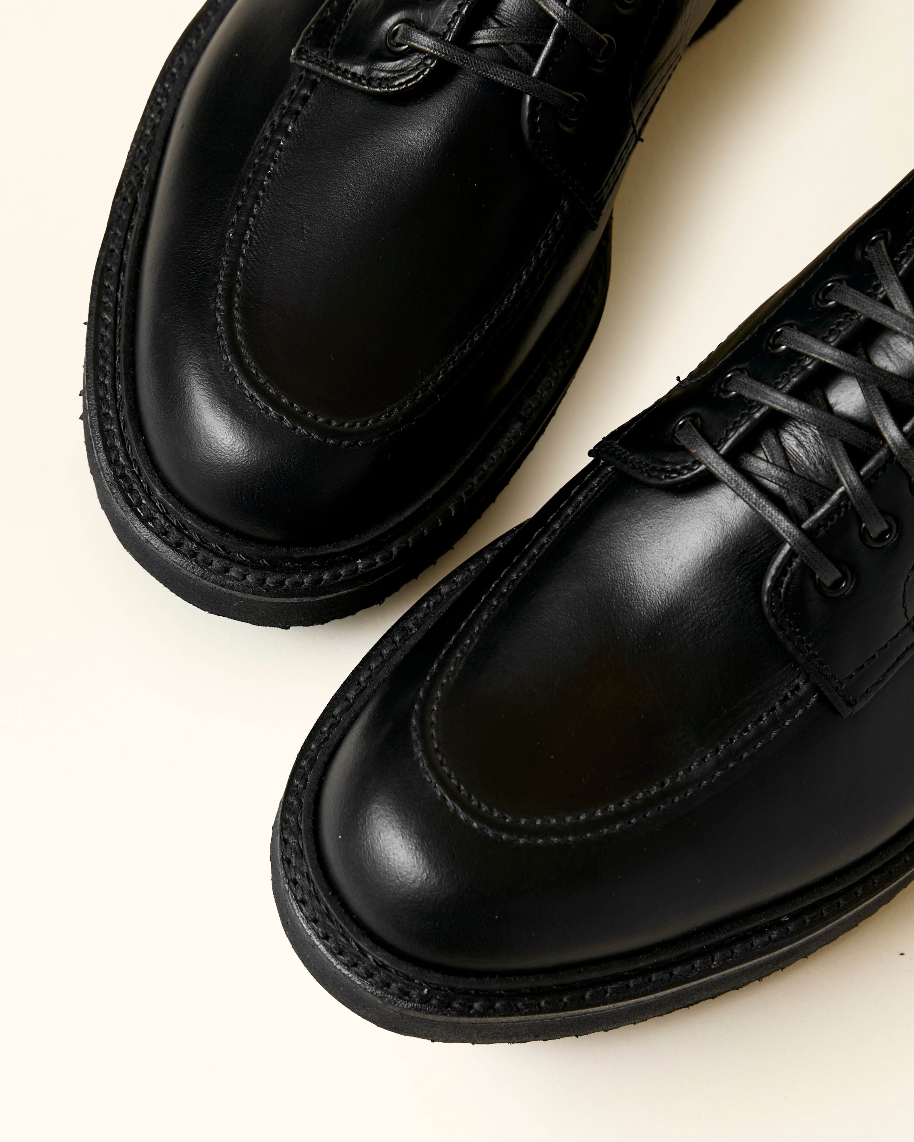 "Ravenna" Indy Shoe in Black Chromexcel, Trubalance Last