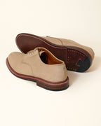 "Powell" Plain Toe Derby in Tan Nubuck, Barrie Last