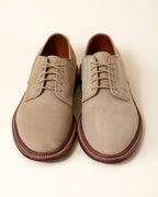 "Powell" Plain Toe Derby in Tan Nubuck, Barrie Last