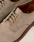 "Powell" Plain Toe Derby in Tan Nubuck, Barrie Last