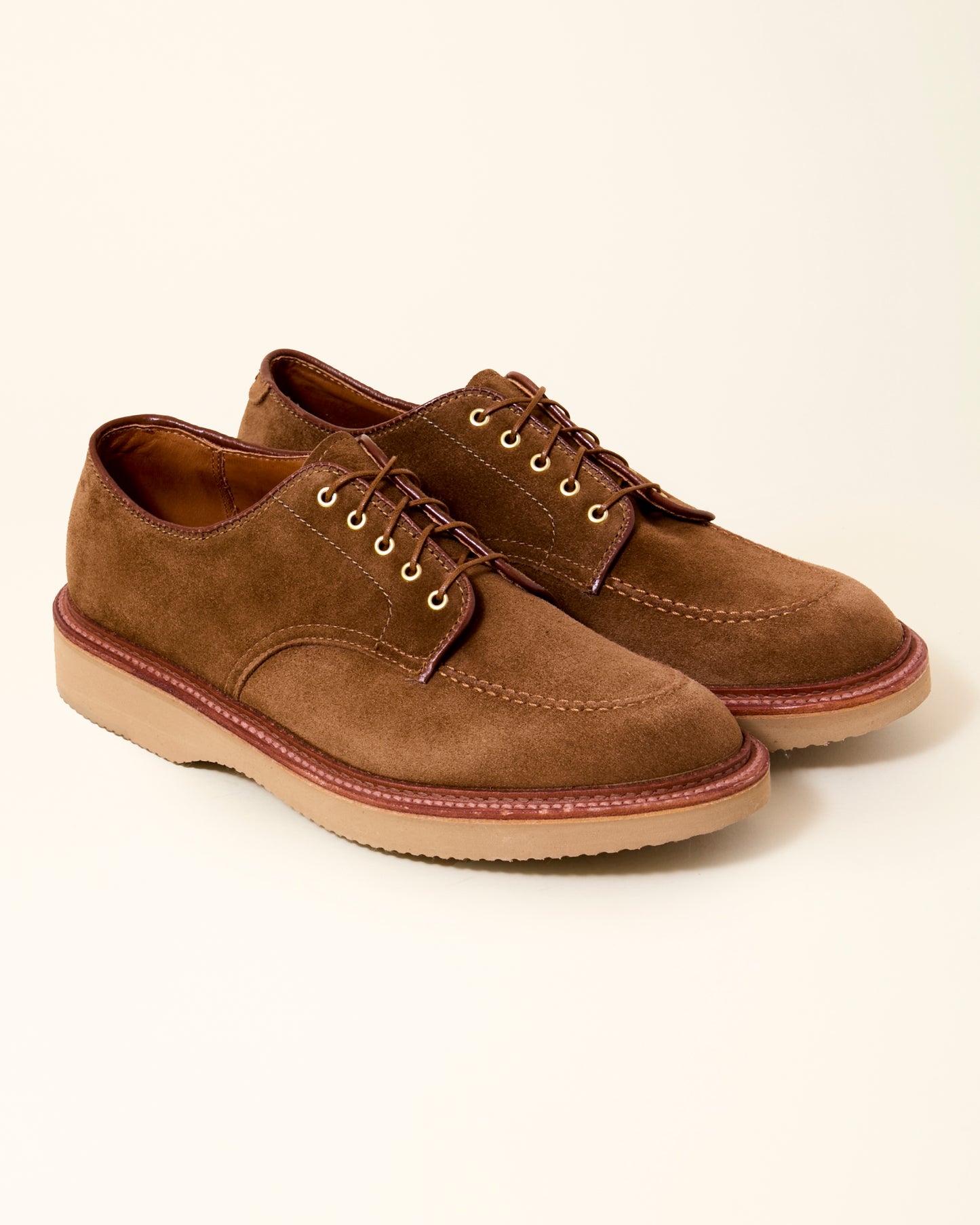 "Ballard" Indy Shoe in Snuff Suede, Trubalance Last