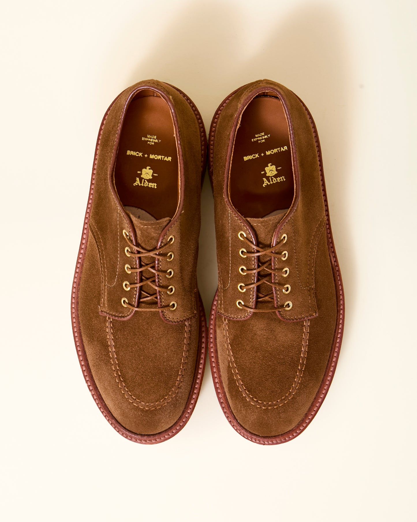 "Ballard" Indy Shoe in Snuff Suede, Trubalance Last