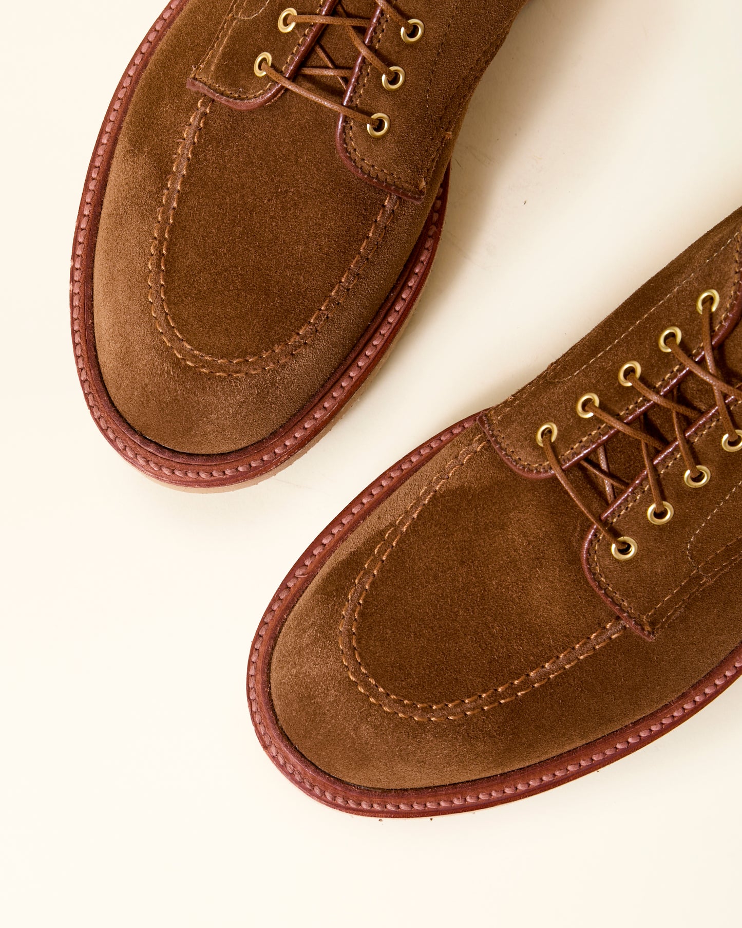 "Ballard" Indy Shoe in Snuff Suede, Trubalance Last