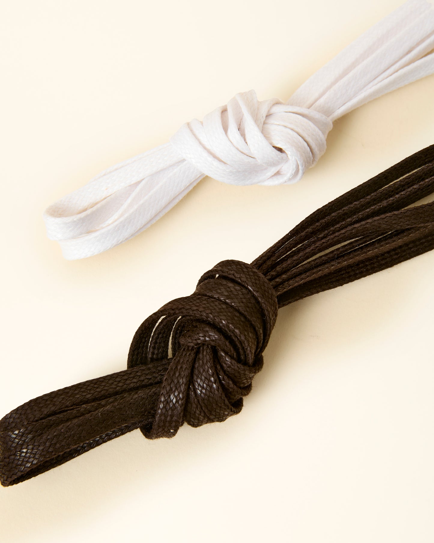 Waxed Cotton Sneaker Laces - 6mm Width