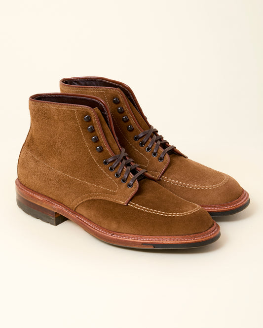 "Eastport" Indy Boot in Snuff Suede, Trubalance Last