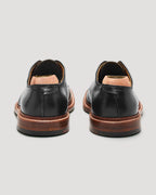 "Gentry" Unlined Plain Toe Dover in Black Chromexcel, Barrie Last