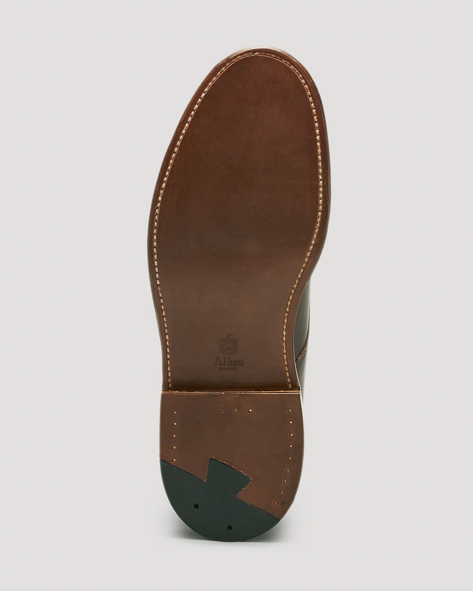 29364F Unlined Plain Toe Derby in Brown Chromexcel, Barrie Last