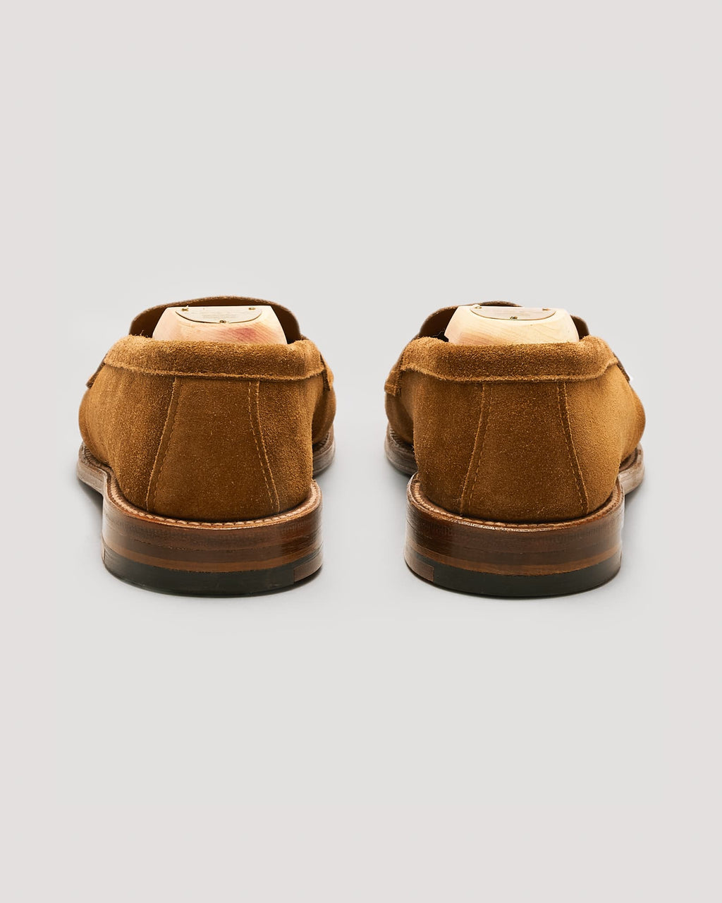 5735F Unlined Penny Loafer in Snuff Suede, Van Last