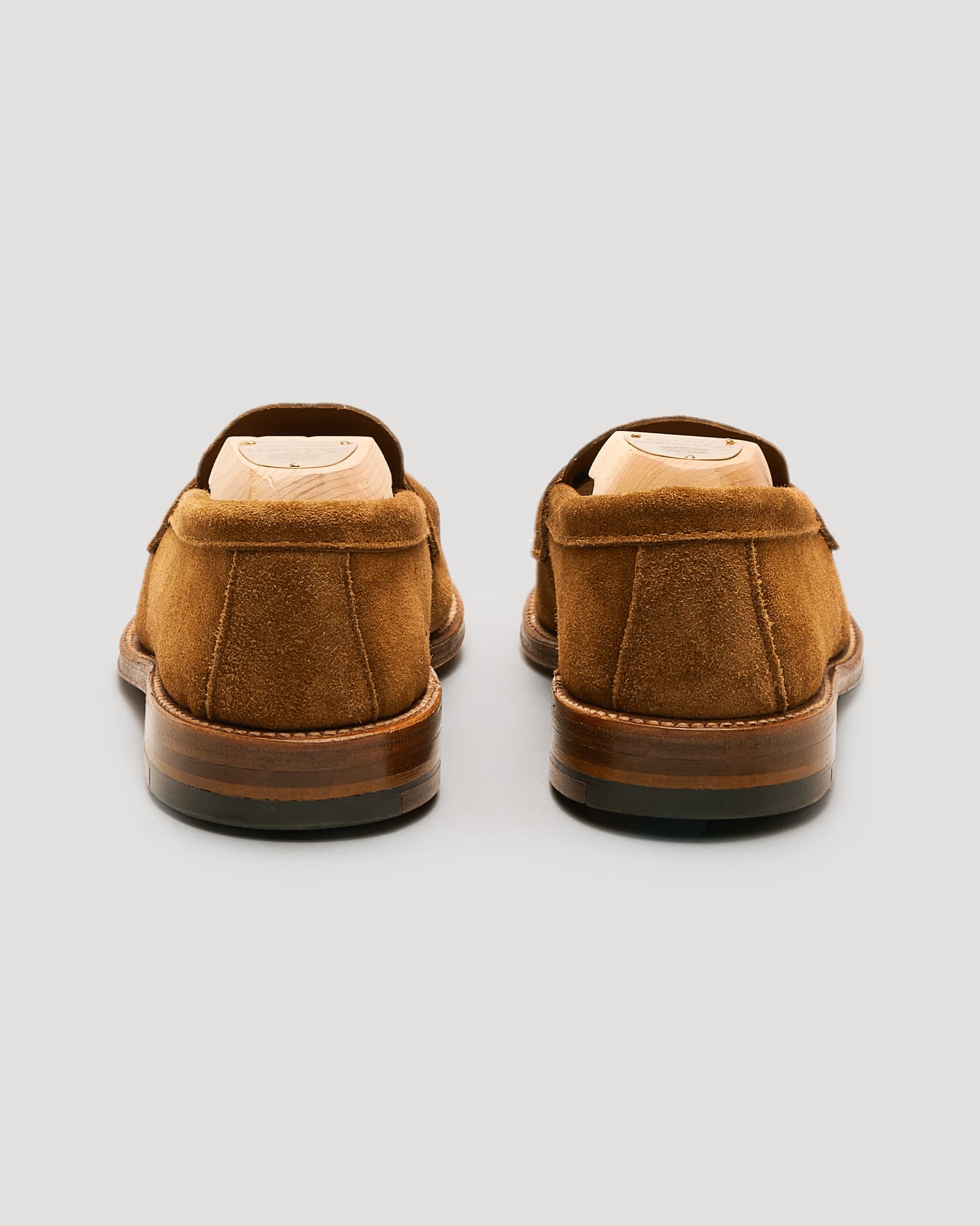 6243F Unlined Leisure Handsewn Penny Loafer in Snuff Suede, Van