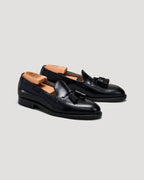 664 Tassel Moccasin Loafer in Black Shell Cordovan, Aberdeen Last