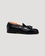 664 Tassel Moccasin Loafer in Black Shell Cordovan, Aberdeen Last