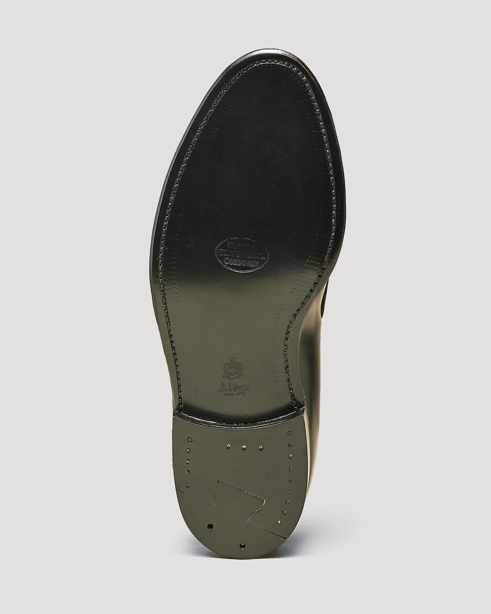 664 Tassel Moccasin Loafer in Black Shell Cordovan, Aberdeen Last