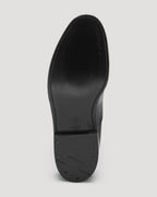 932 Plain Toe Balmoral Oxford in Black Calfskin, Aberdeen Last