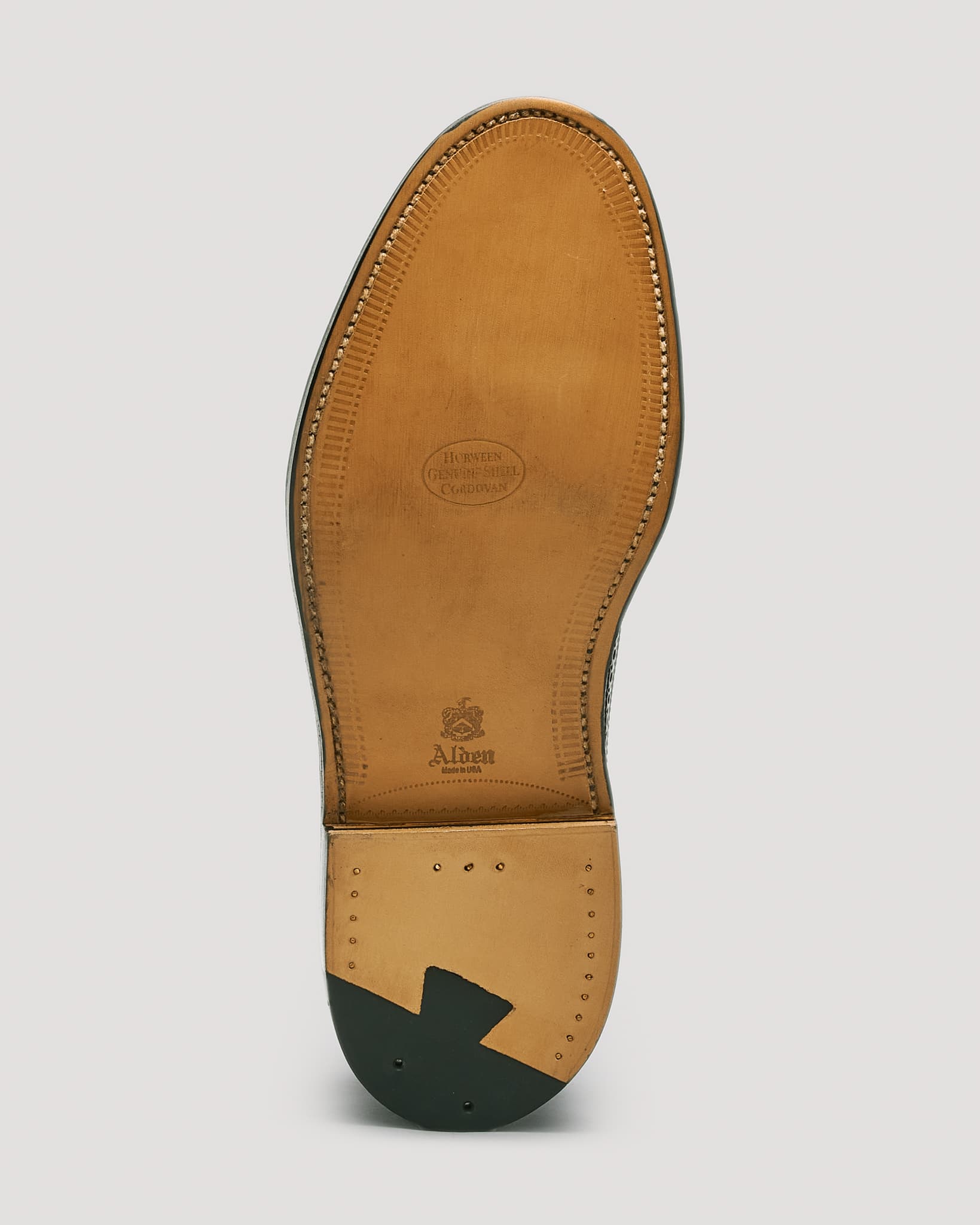 975A Long Wing Blucher in Color 8 Shell Cordovan, Barrie Last