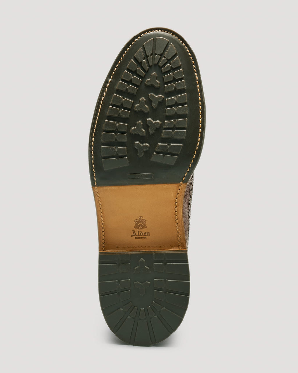 "Brent" Long Wing Blucher in Brown Scotch Grain, Barrie Last