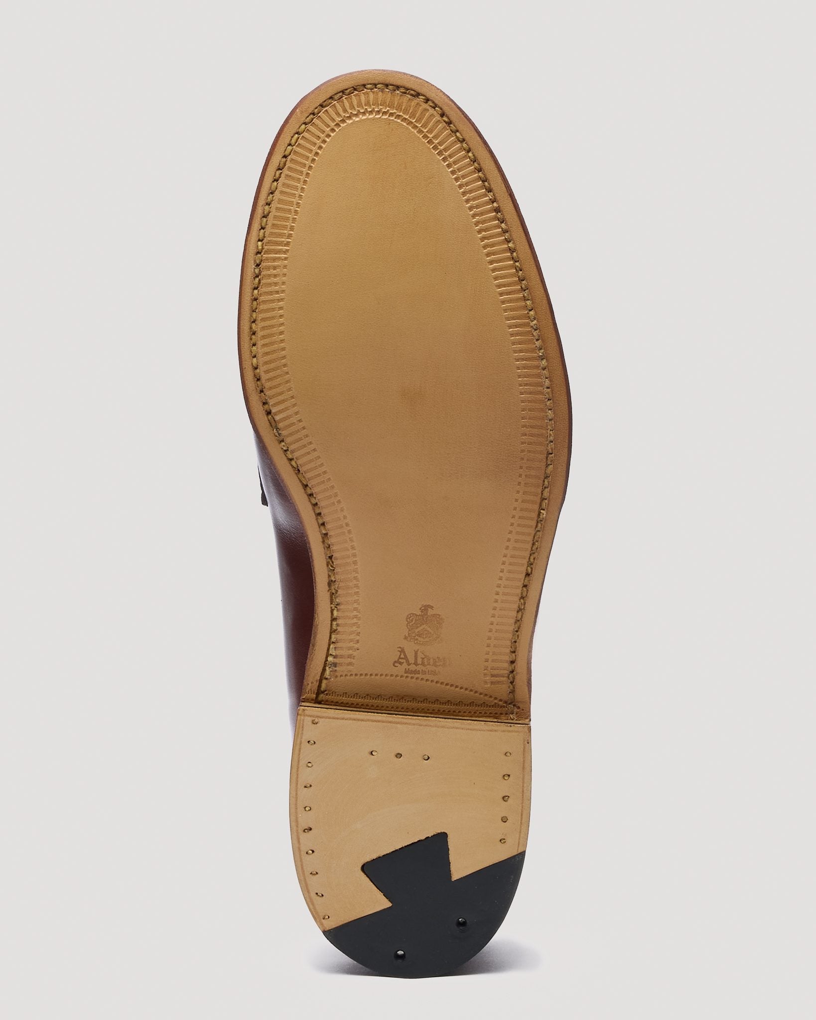 9826 Penny Loafer in Walnut Michigan Calf, Van Last – Brick +