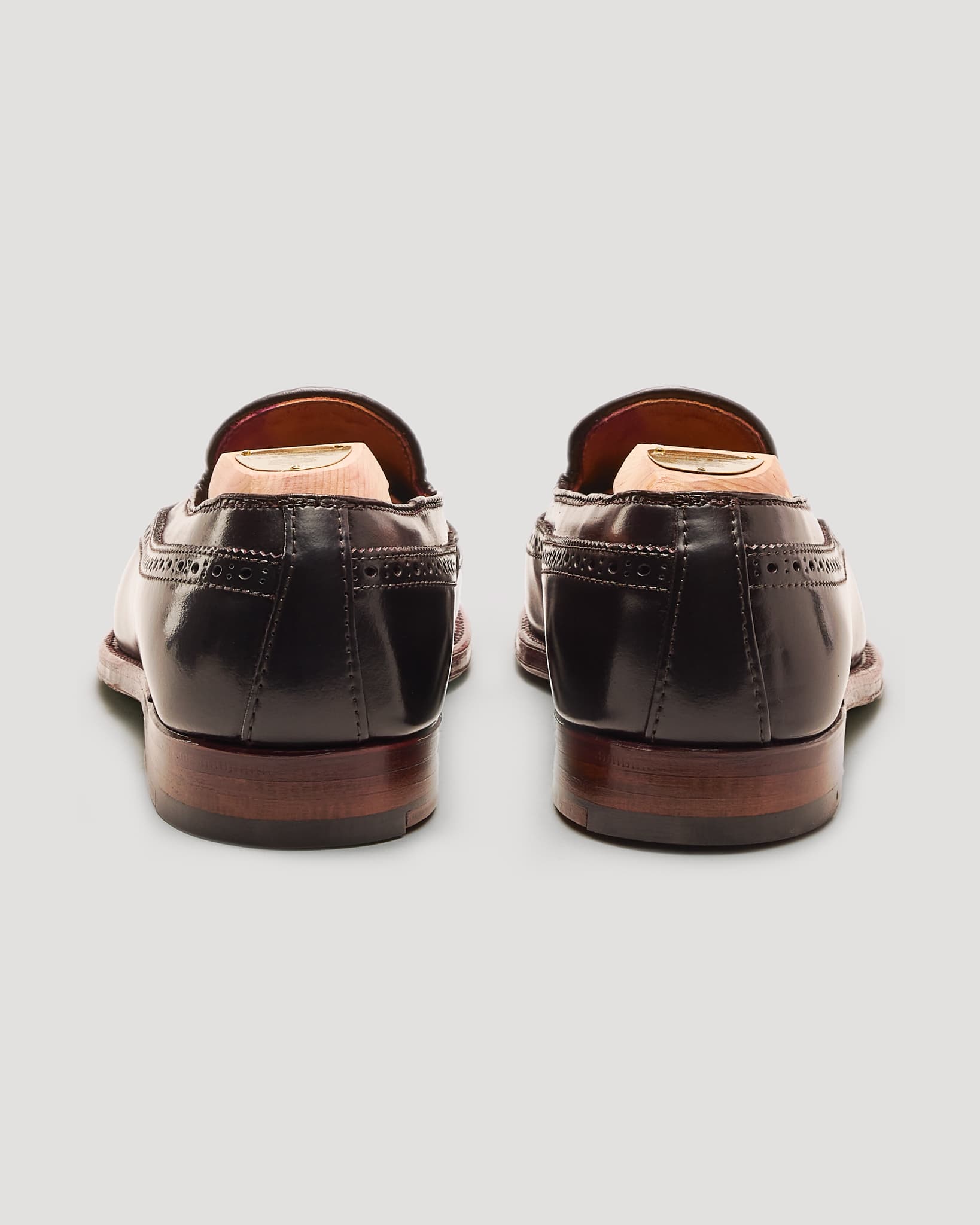 "Speakeasy" Long Wing Tassel Loafer in Color 8 Shell Cordovan, Aberdeen Last