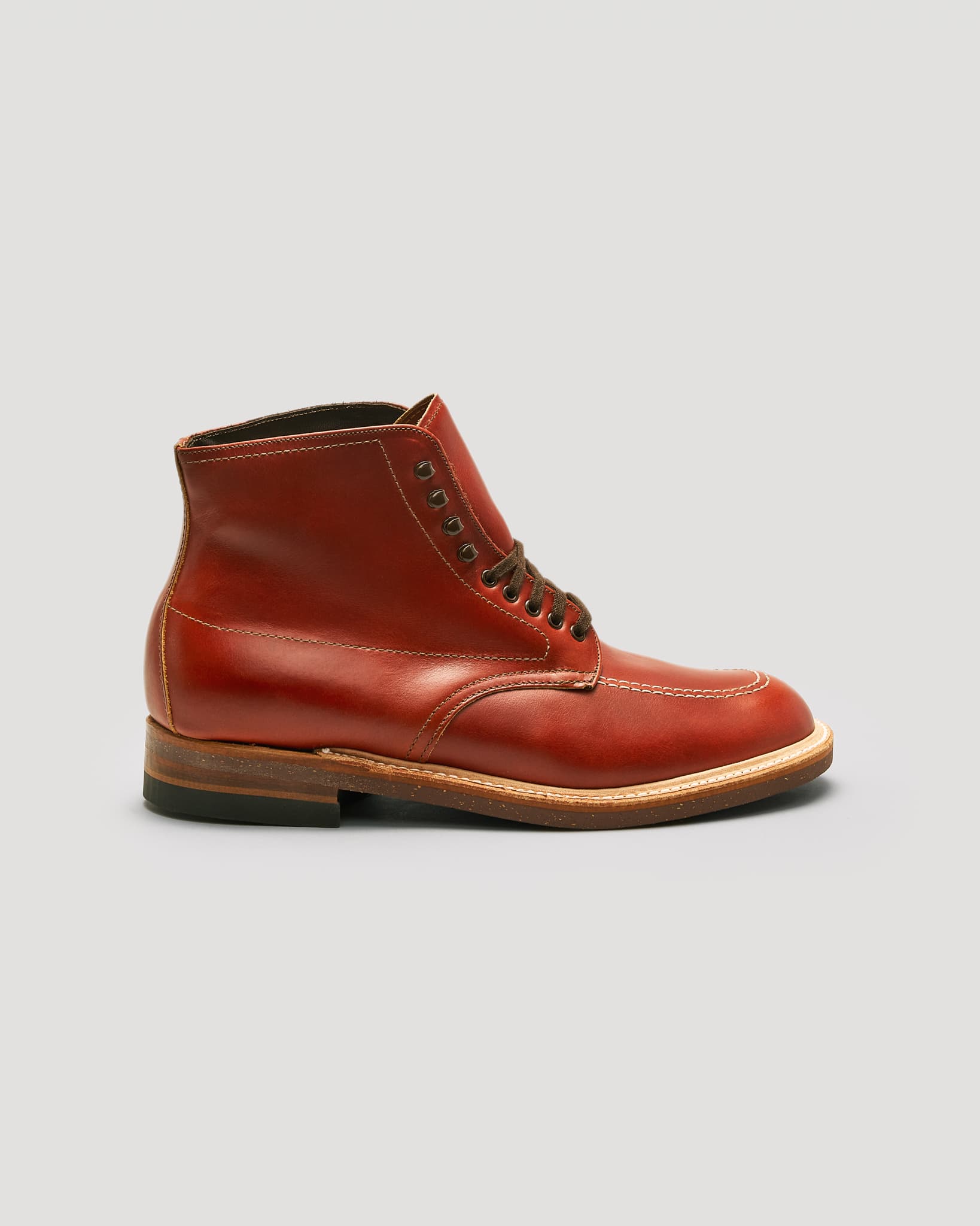 405 Original Indy Boot in Mahogany Workboot Leather, Trubalance Last 7.5D
