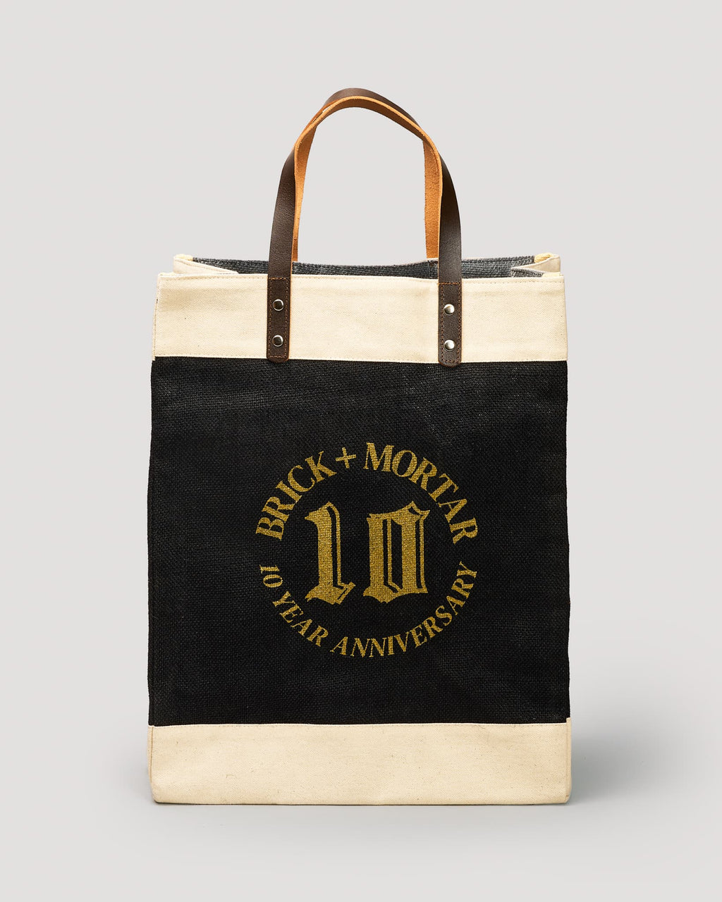 Brick + Mortar Reusable Tote Bag - 10th Anniversary Edition