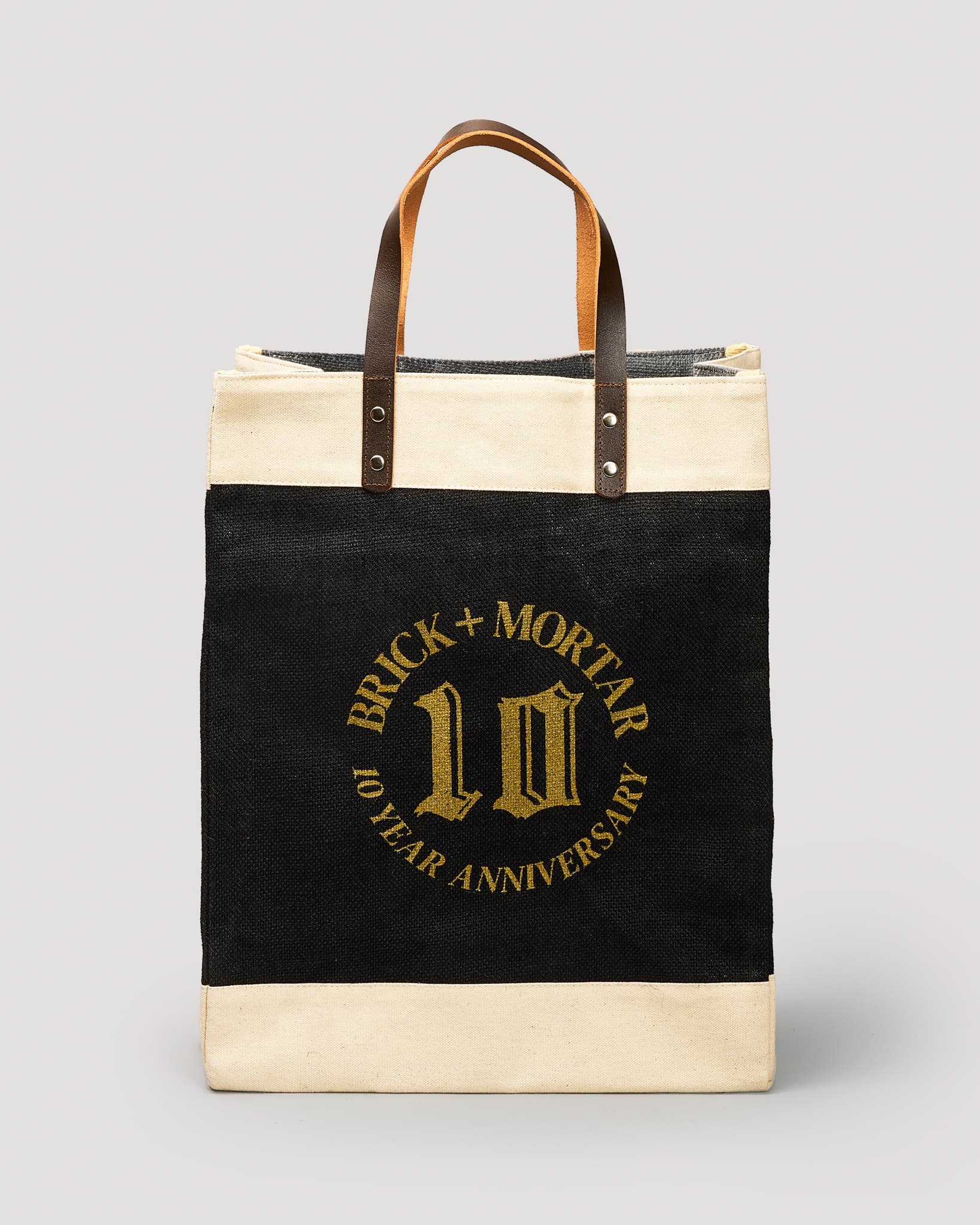 Brick + Mortar Reusable Tote Bag - 10th Anniversary Edition