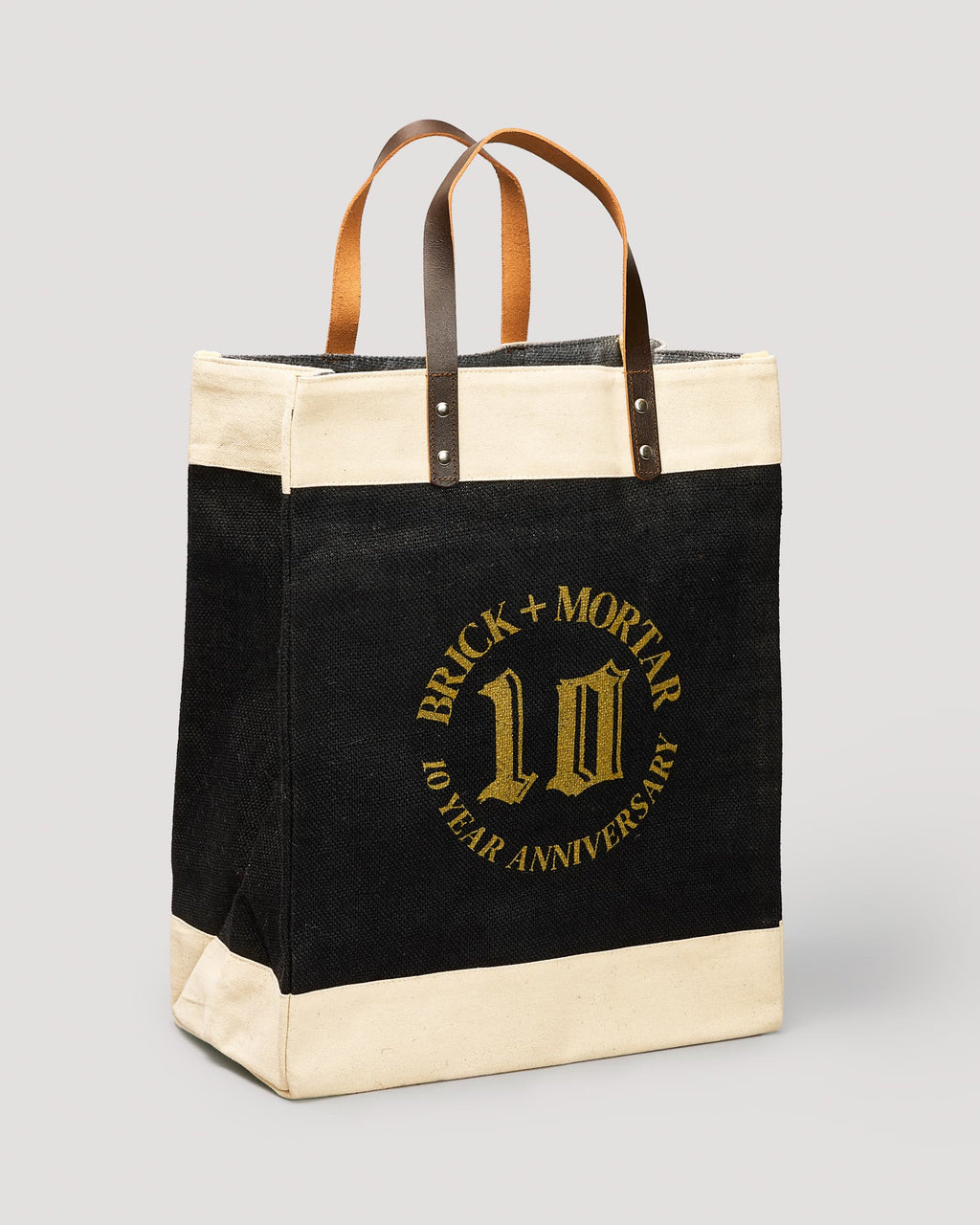 Brick + Mortar Reusable Tote Bag - 10th Anniversary Edition