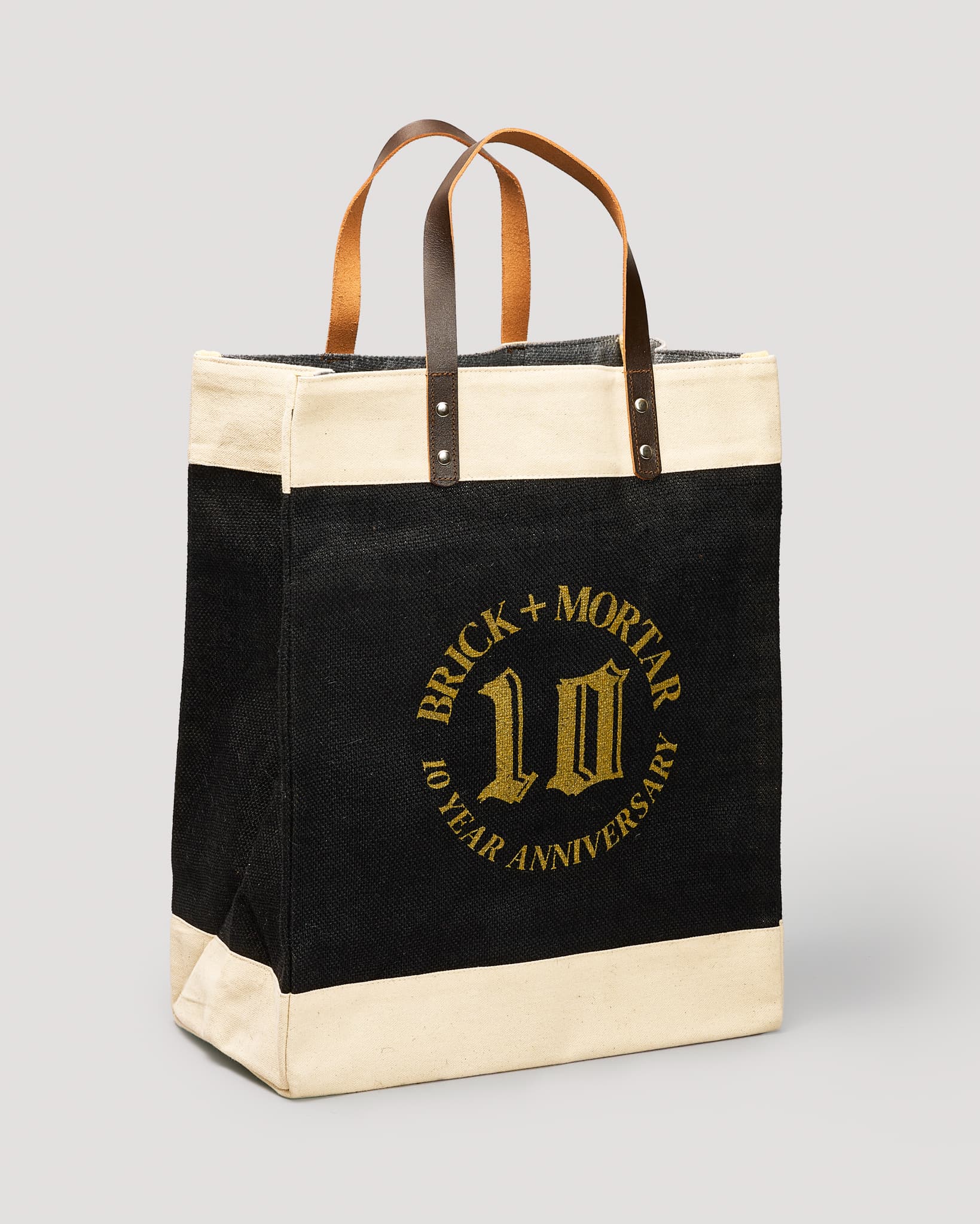 Brick + Mortar Reusable Tote Bag - 10th Anniversary Edition