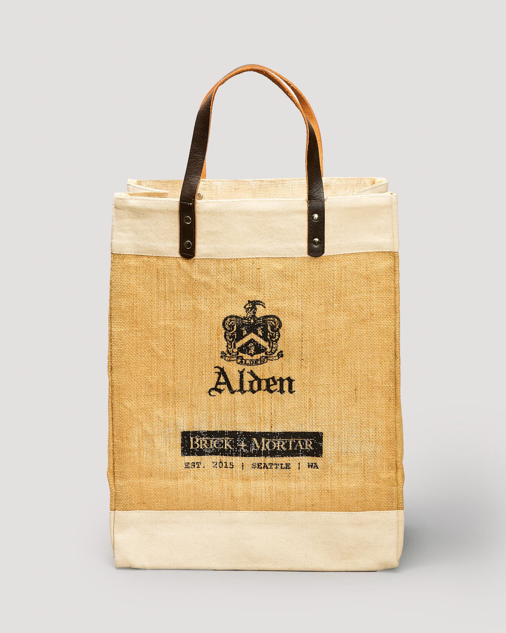 Brick + Mortar Reusable Tote Bag - Natural