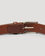 MB 0341 Brown Alpine Grain Calfskin Belt 30mm