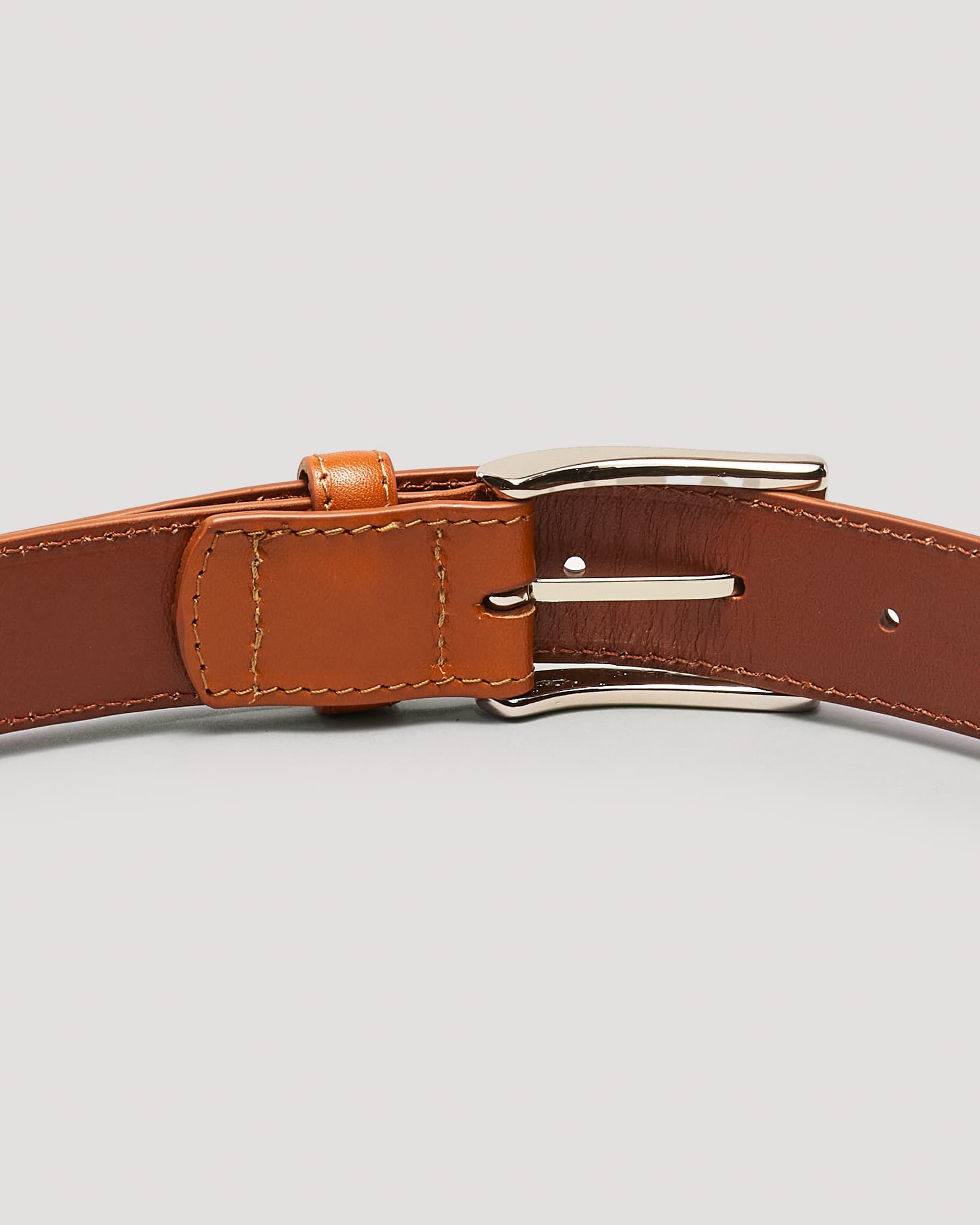 MB 0113 Tan Calfskin Belt 30mm