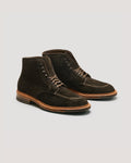 "Cascade" Indy Boot in Earth Reverse Chamois, Trubalance Last