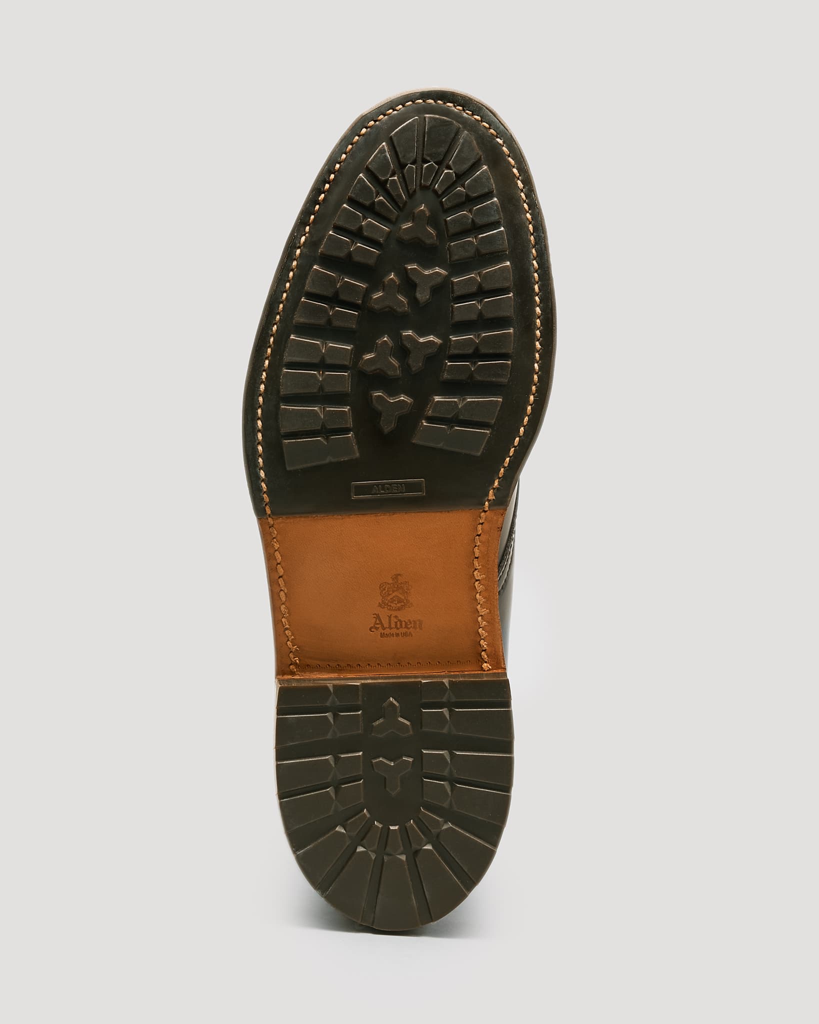 "Demetri" Plain Toe Boot in Color 8 Shell Cordovan, Barrie Last