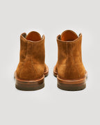 "Eastport" Indy Boot in Snuff Suede, Trubalance Last