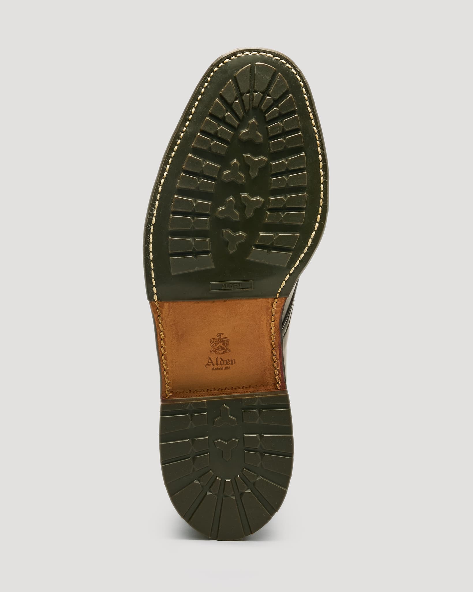 "Gallaway" Straight Tip Boot in Color 8 Shell Cordovan, Plaza Last