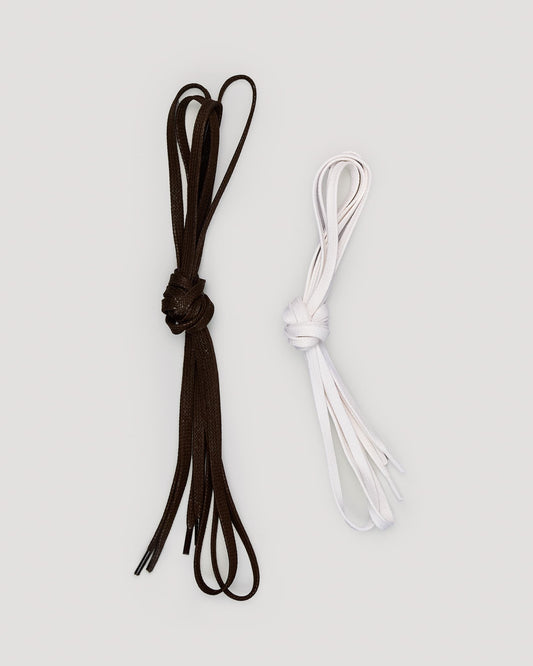 Waxed Cotton Sneaker Laces - 6mm Width