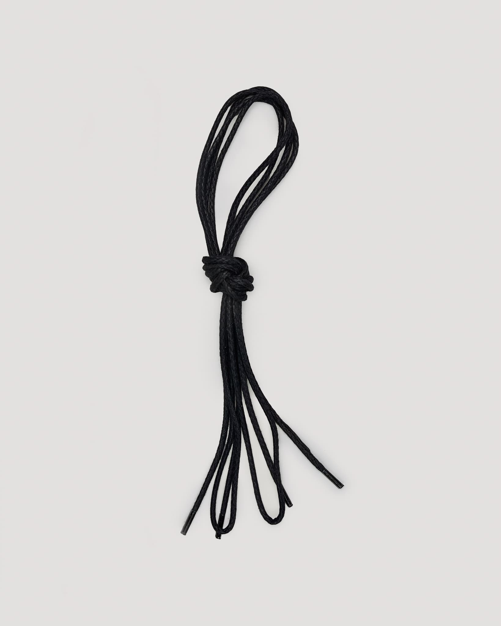 Guarded Goods 54" Round Braided Cord Waxed Boot Laces
