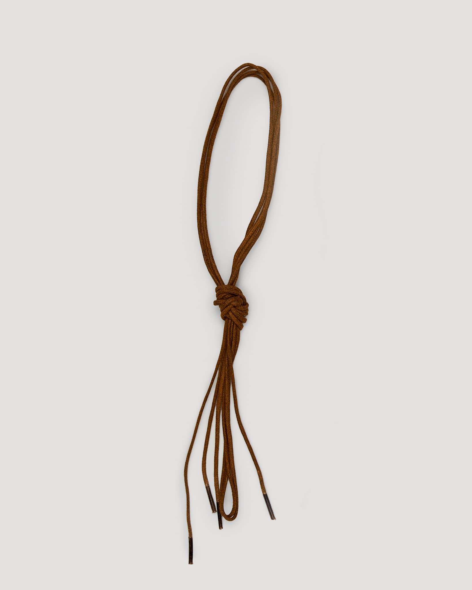 Snuff Tobacco Waxed Round Laces