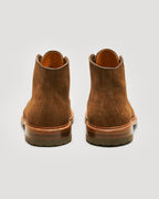 "Newport" Indy Boot in Humus Brown Suede, Trubalance Last