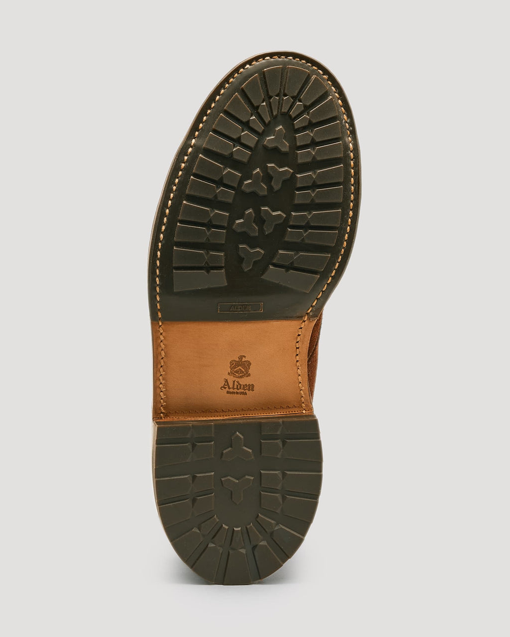 “Okanagan” Indy Boot in Tobacco Reverse Chamois, Trubalance Last