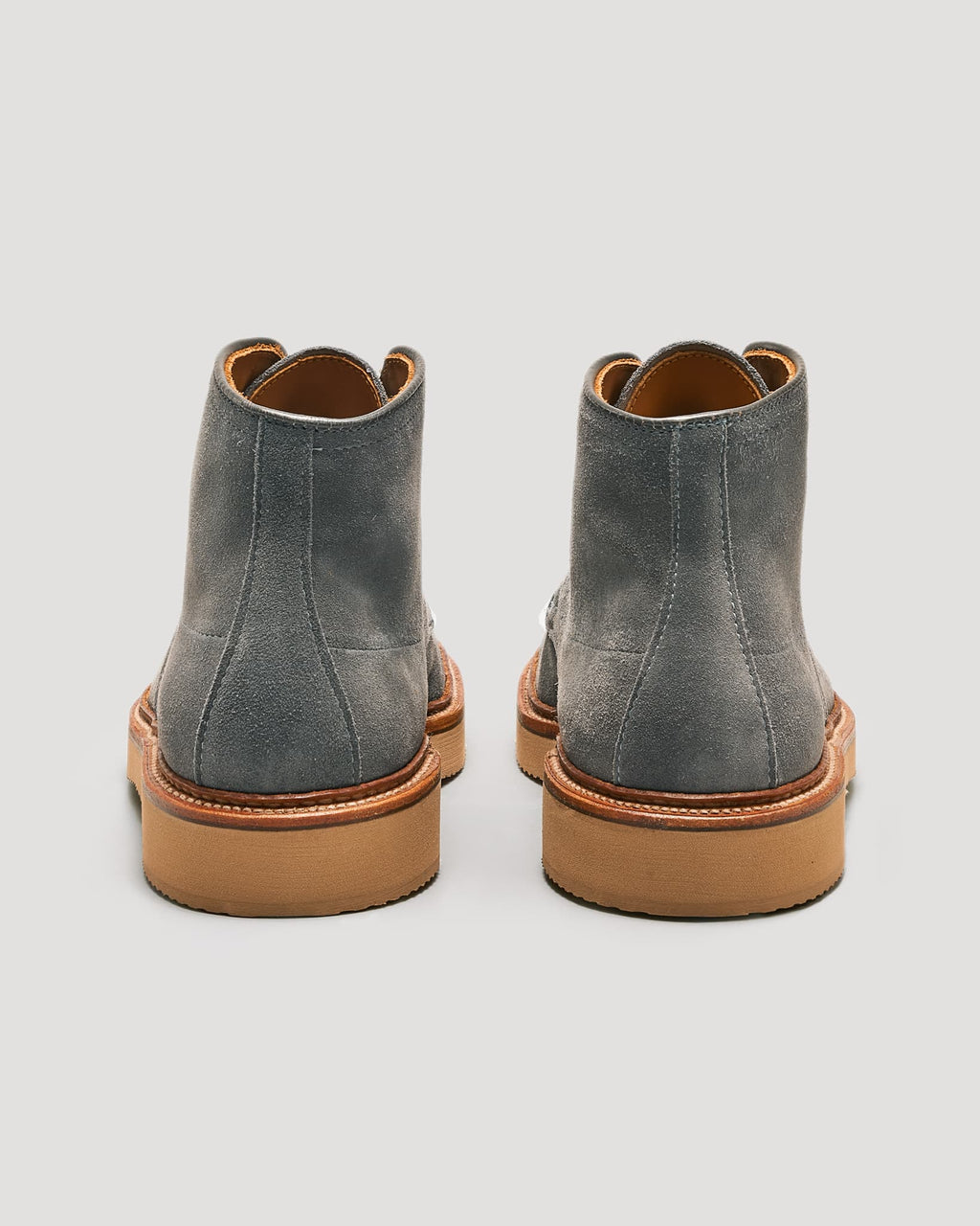 "Ricky" Indy Boot in Lead Gray Suede, Trubalance Last