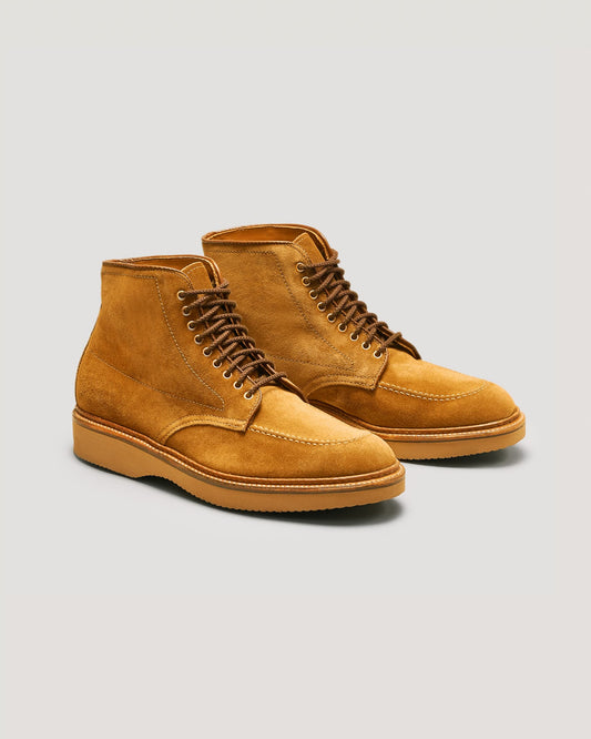 "Seattle Snuff" Indy Boot in Snuff Suede, Trubalance Last